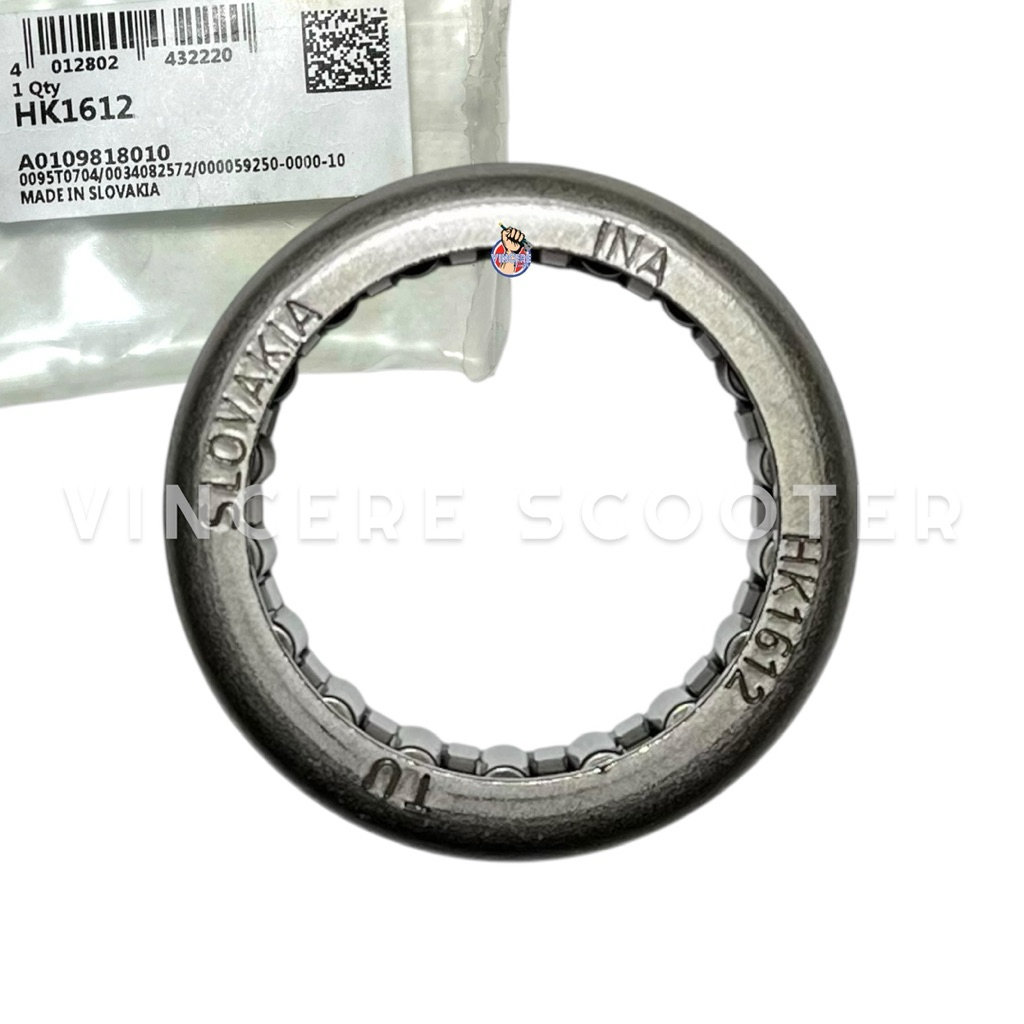 Laher Bearing Bambu INA 1612 Original As Roda Belakang Vespa PTS Special Darling SS90 Smallframe