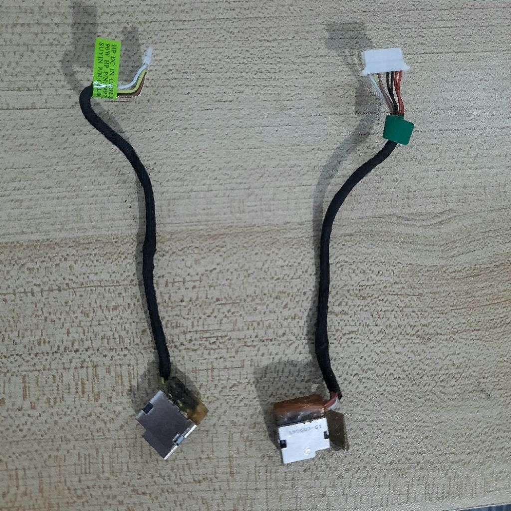 Kabel konektor charger Jack DC power HP 14-ac Hp 14-am Hp 14-an Hp 14-af Normal Tested Seken Origina