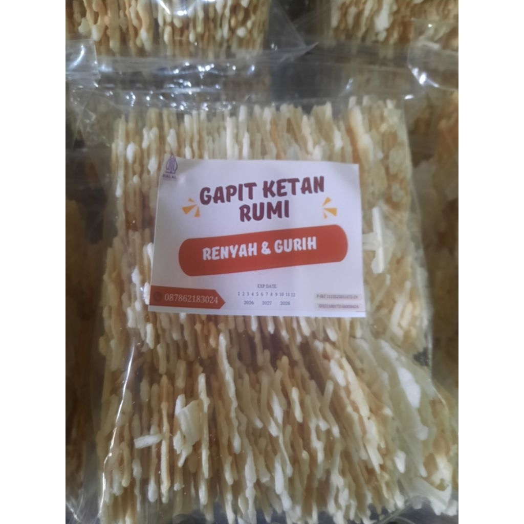 Gapit ketan/opak ketan