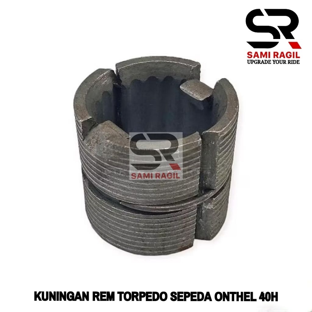 KUNINGAN REM TORRPEDO SEPEDA ONTHEL ONTEL LUBANG 40 HOLE 40H ONDERDILE PART JAWA JOWO