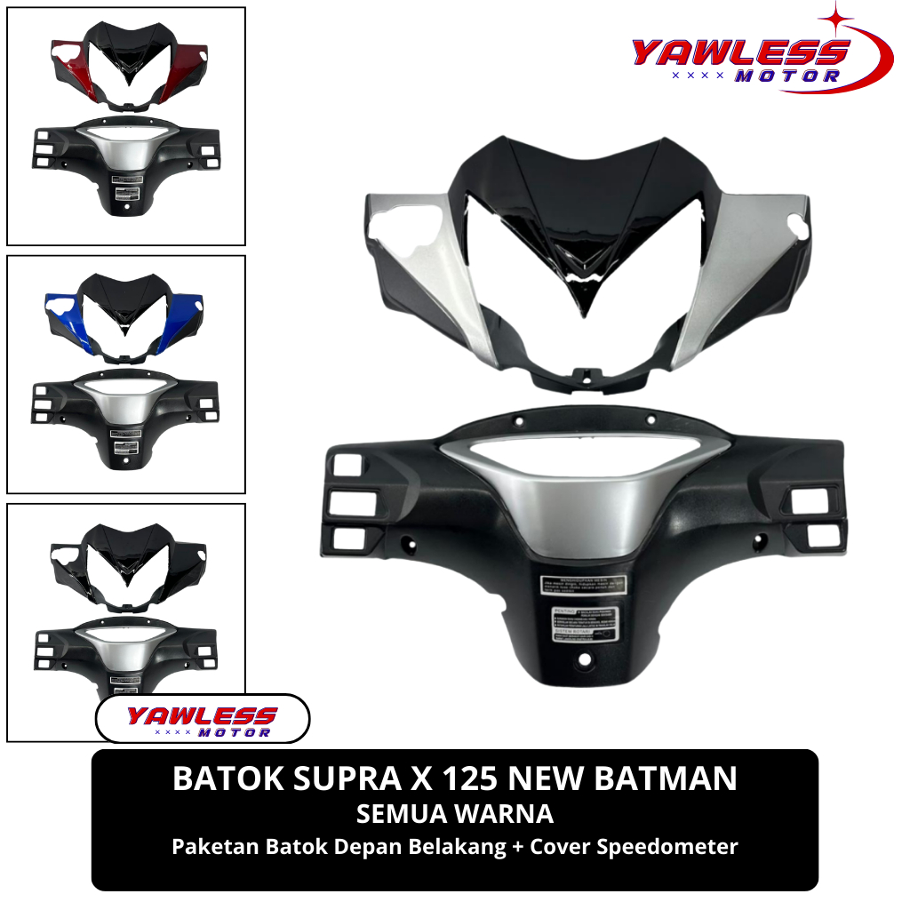 batok supra x 125 batman / totok supra x 125 + Lampu Depan supra x 125