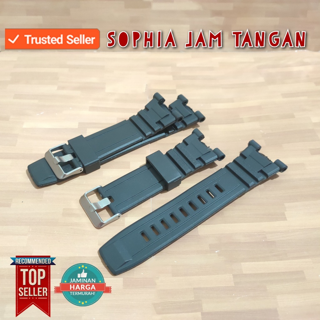 TALI STRAPS JAM TANGAN RUBBER G-SHOCK MTG 1000 S1000 Hitam