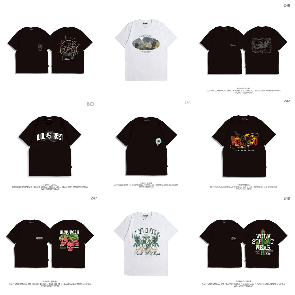 KAOS WOLV ORIGINAL TERLARIS GROSIR RESELLER DROPSHIP KAOS ORIGINAL TERMURAH