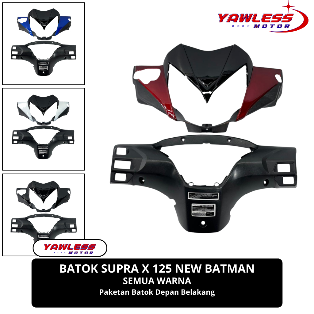batok kepala supra x 125 Batman / batok lampu supra x 125