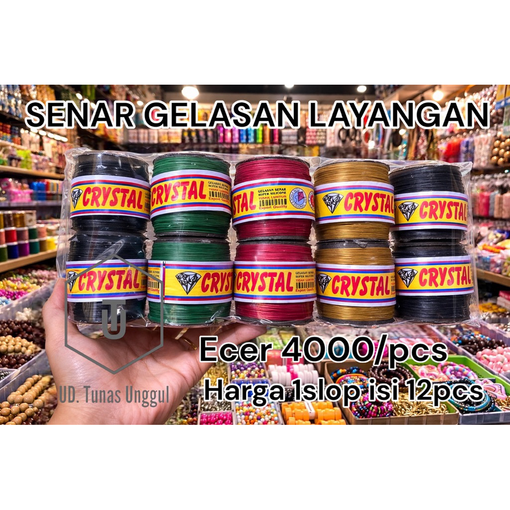 SENAR GELASAN LAYANGAN ecer 4000 isi 10pcs-Senar layangan super tajam-senar kenur layangan