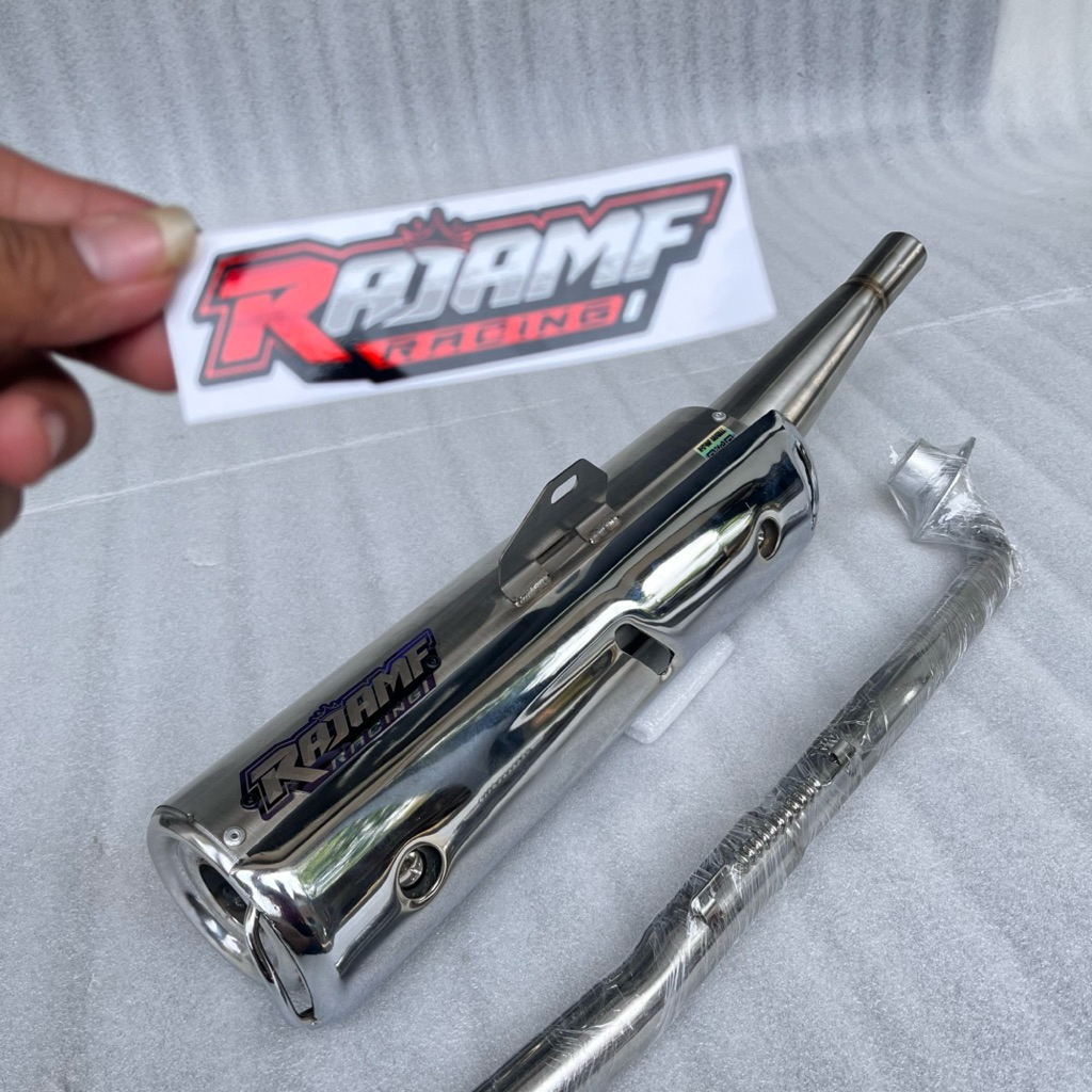 Knalpot Standar Racing Jupiter Z Vega R New Vega R lama Crypton Vega ZR Stainlees
