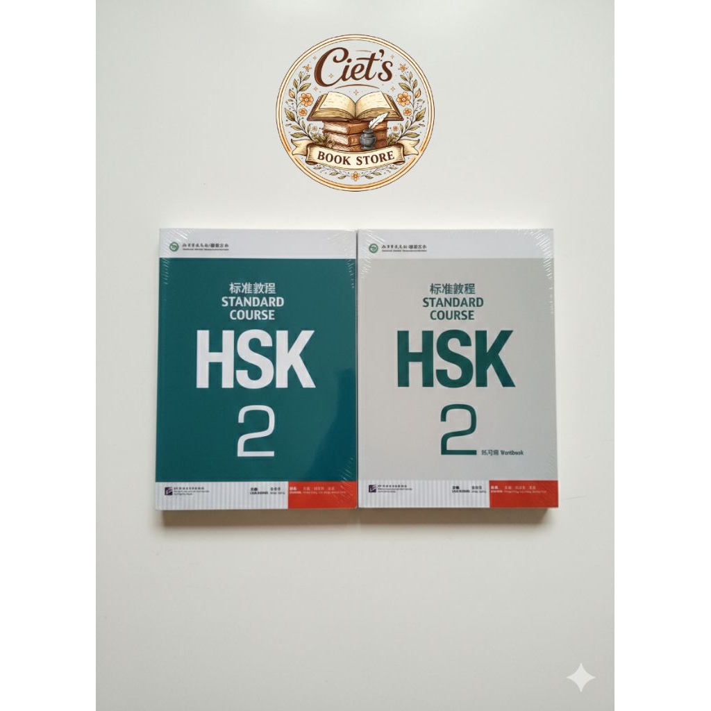 Ciet's Store | [PROMO] Paket HSK 2 Standard Course Textbook + Workbook (Terbaru) - Buku Mandarin HSK