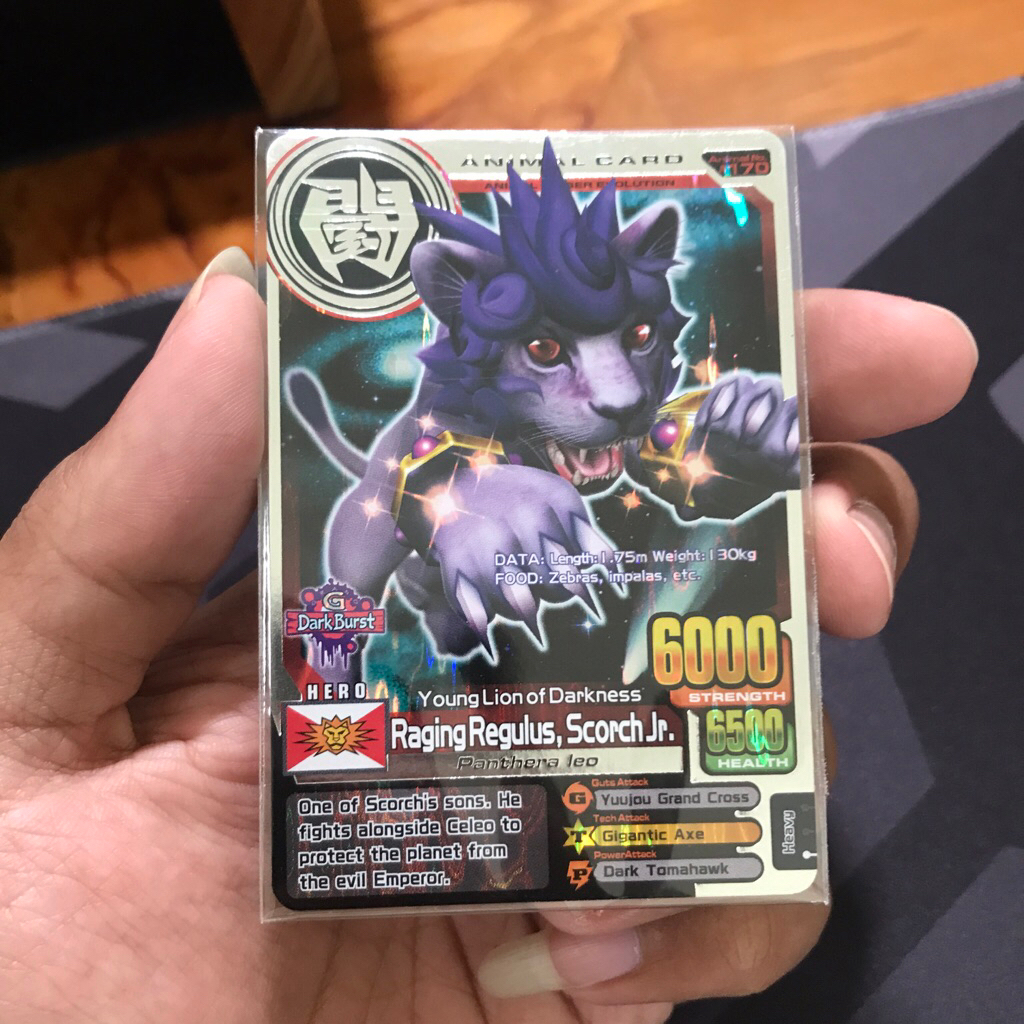 animal kaiser raging regulus evo 6 ori