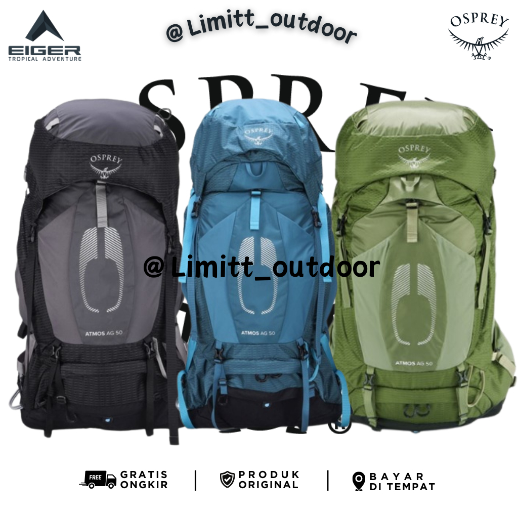 CARRIER OSPREY GARANSI RESMI LENGKAP DAN ORIGINAL