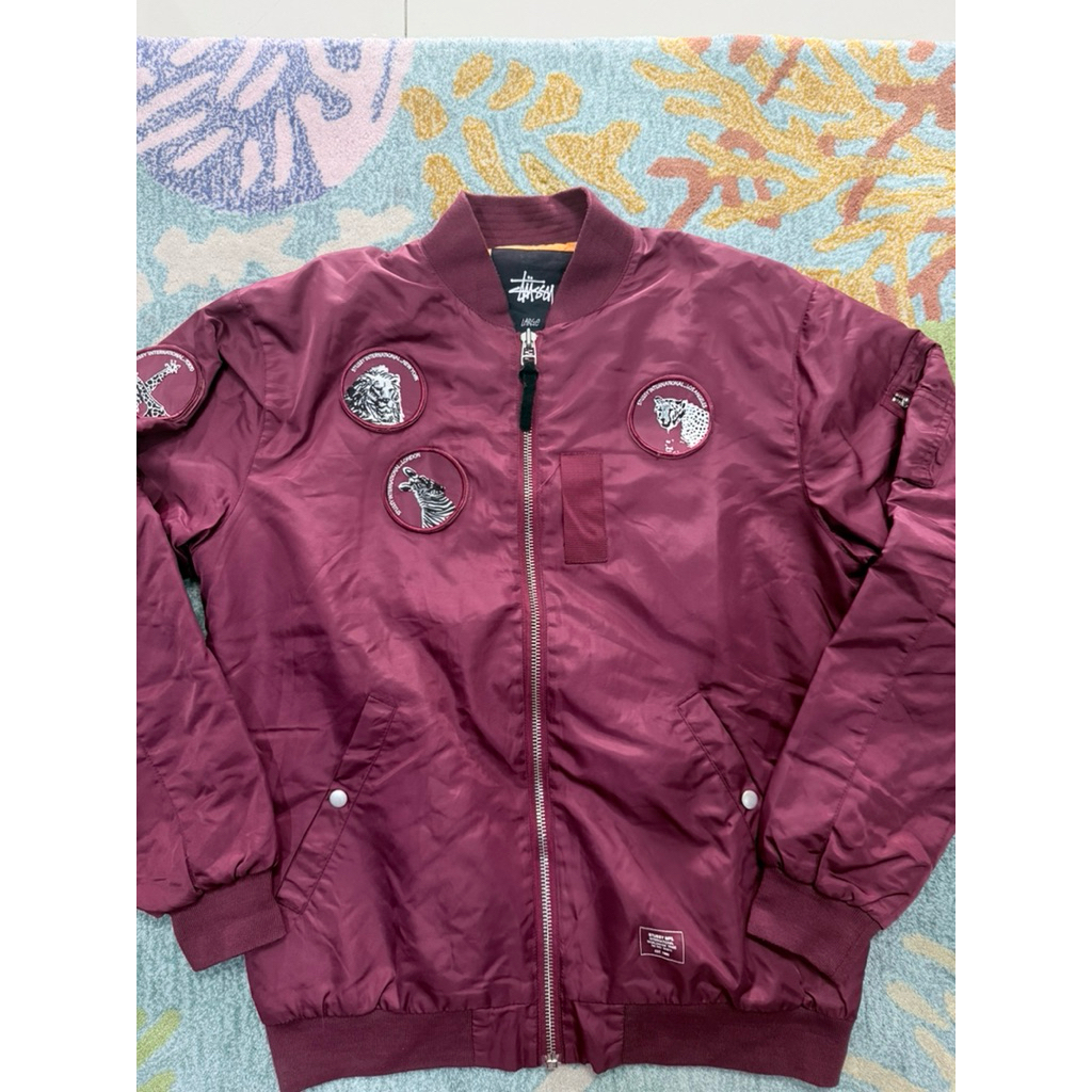 Stussy Worldwide Tribe Bomber Jacket MA-1