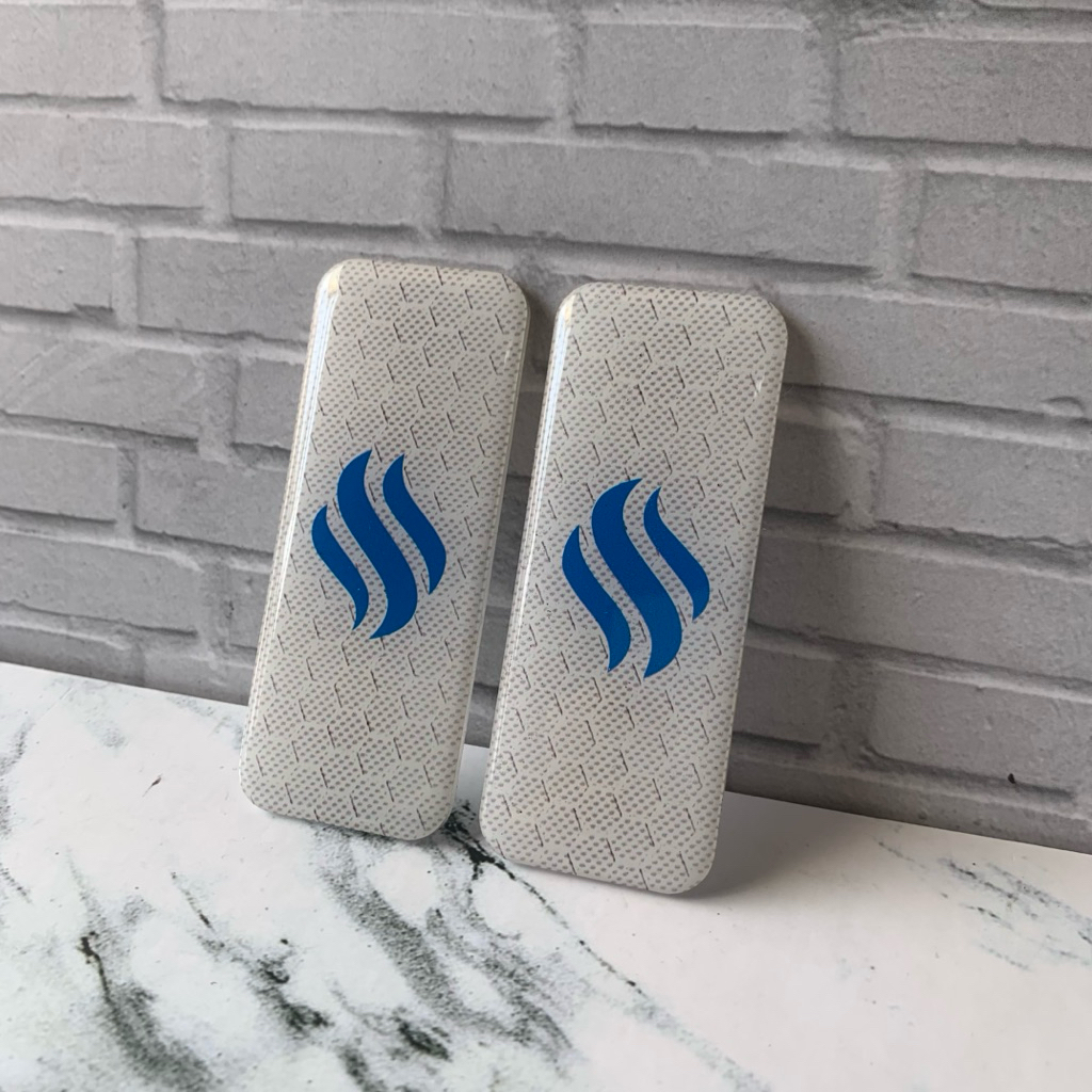 (Po) Akrilik Fullprint Uv Backdoor T99 Panel Motif White Blue