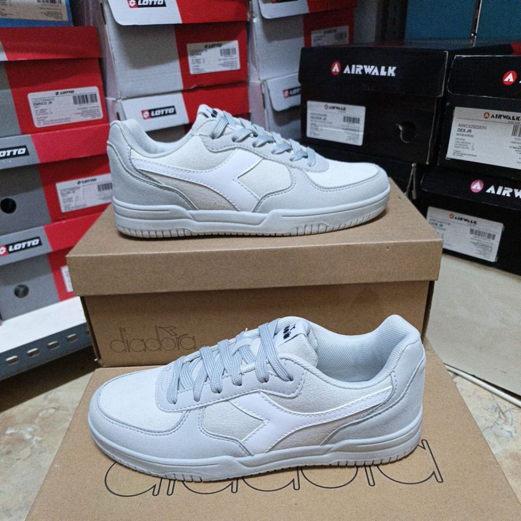 Sepatu Sneaker's Wanita DIADORA RAPTOR Glacier Grey Original