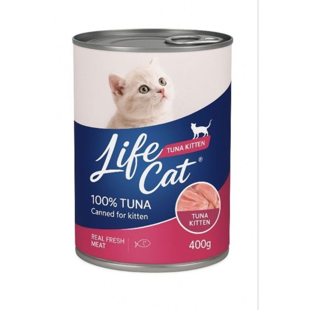 Life Cat Kaleng Kitten Tuna 400gr