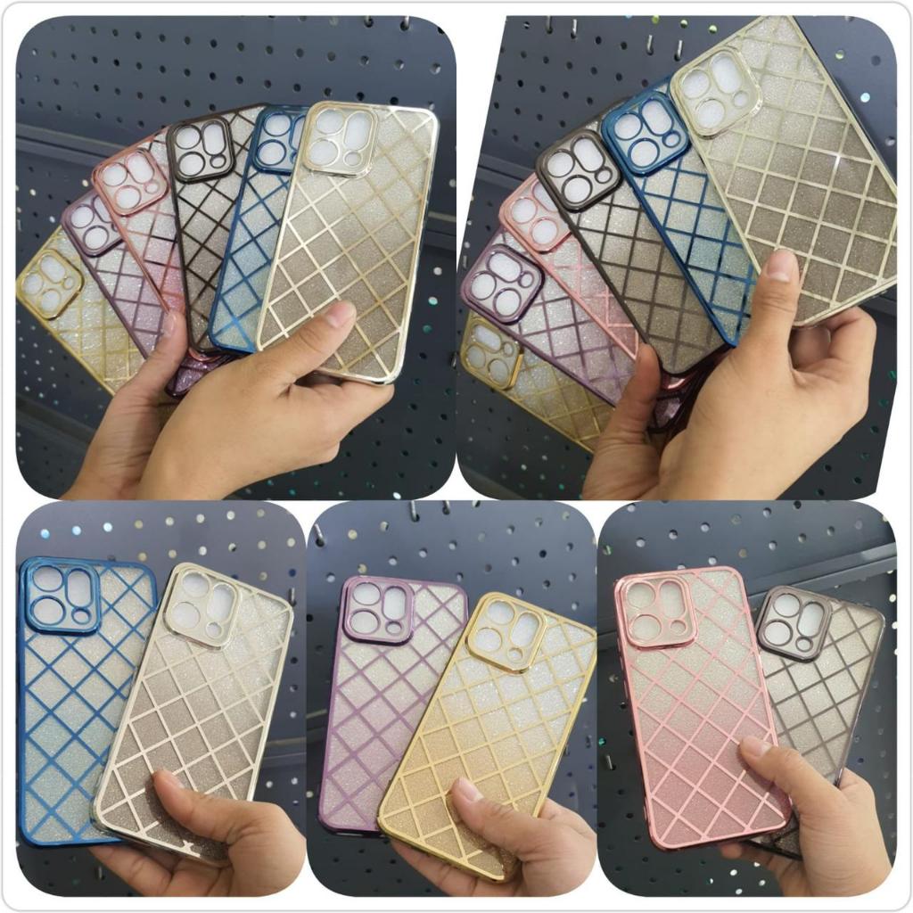 SOFTCASE CHROME OCTAGON NET INFINIK HOT 50 HOT 50PRO HOT 50PROPLUS NOTE 50 NOTE 50PRO NOTE 50X NOTE 
