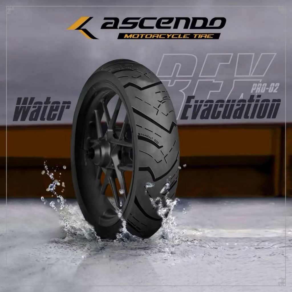 Ascendo REX 100/80-14 tublles ban luar