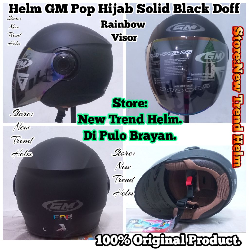Helm GM Pop Hijab Original