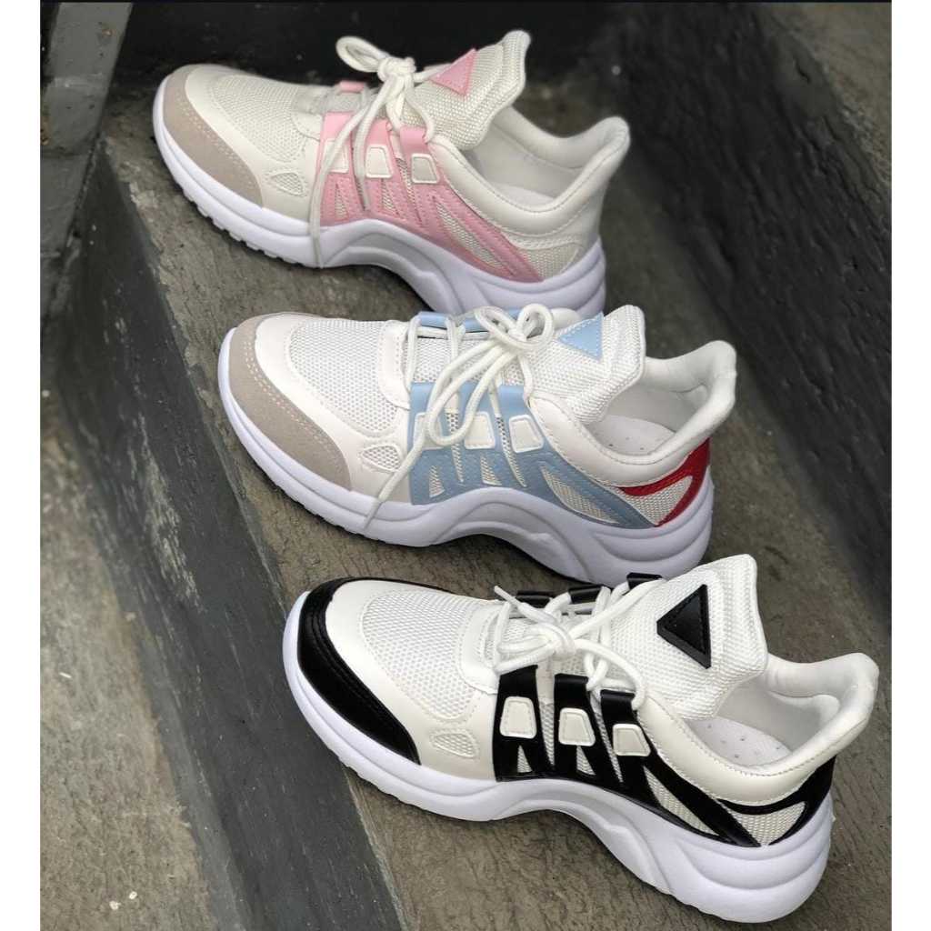 Sepatu Wanita Import Kets LV