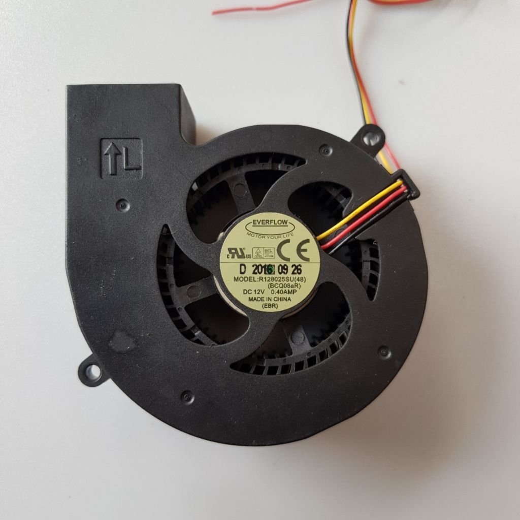 Kipas Fan EVERFLOW DC12V_0.40A 8x8 3pin