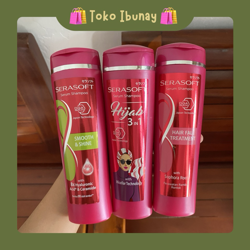 (NEW) Serasoft Serum Shampoo 170ml | Serasoft Serum Conditioner 170ml | Serasoft Conditioner 170ml
