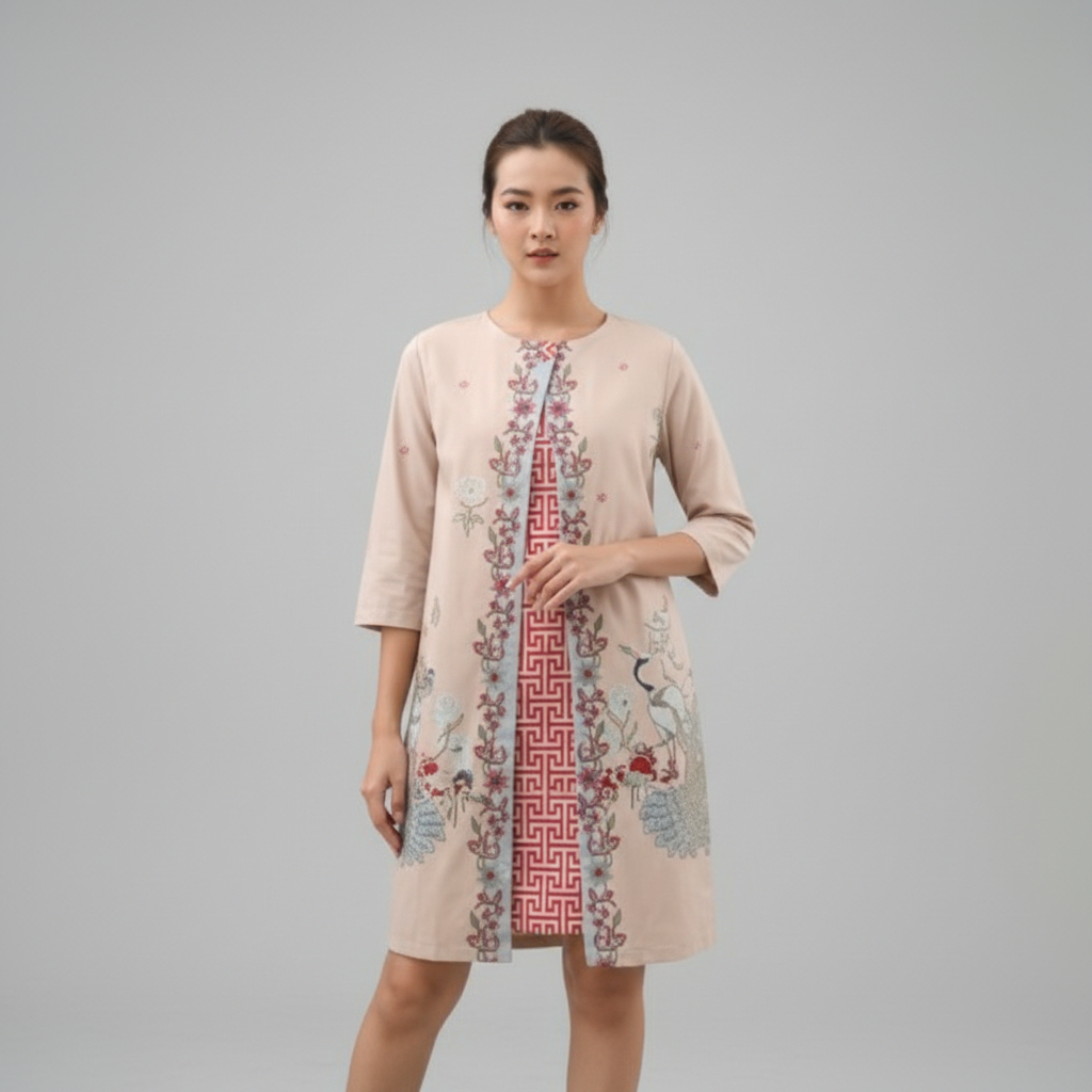 Batik Sarimbit Couple Premium All Size – Setelan Pria Wanita Kondangan