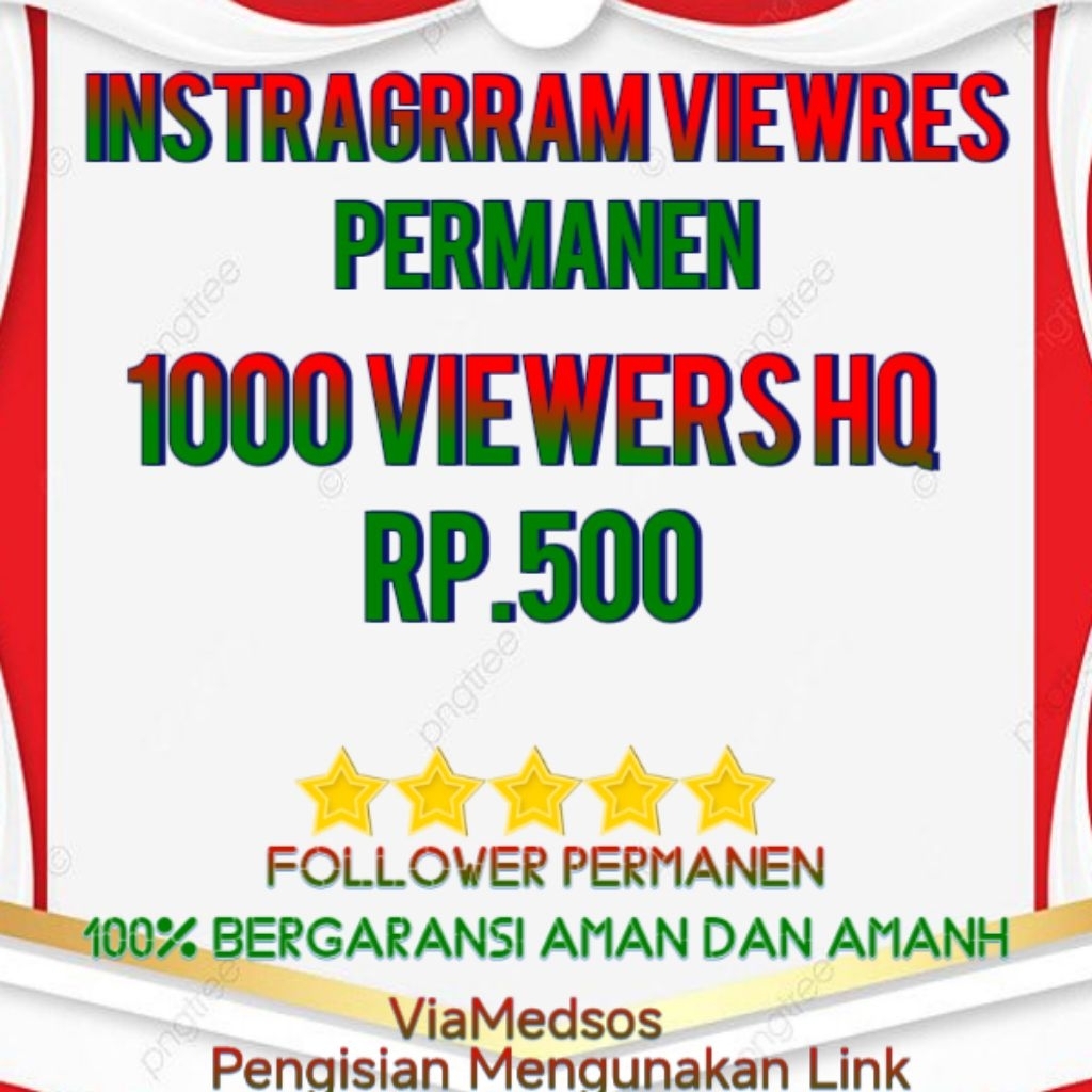 IG VIEW DAN LIKE PALING MURAH PERMANEN GARANSI PROSES CEPAT DAN AMAN