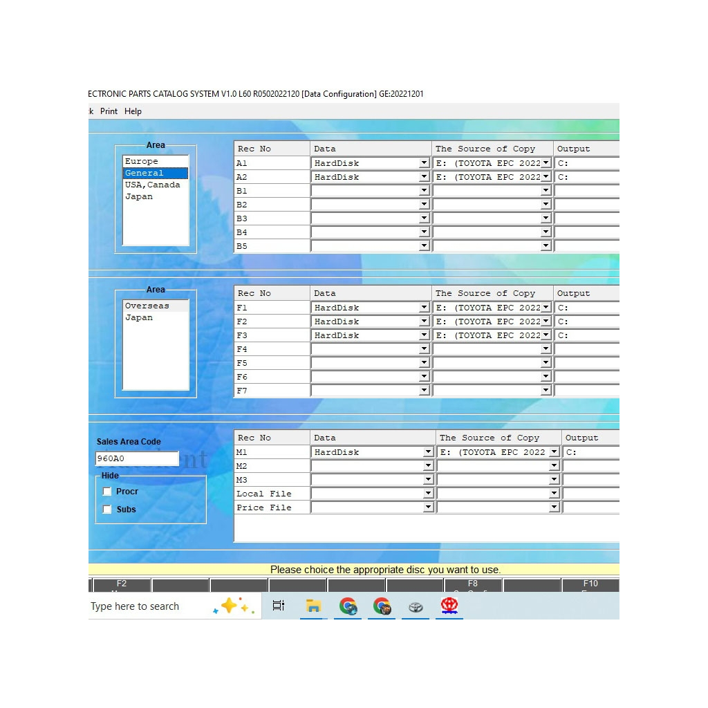 Flashdisk Software Toyota EPC Electronic Parts Catalog 2022