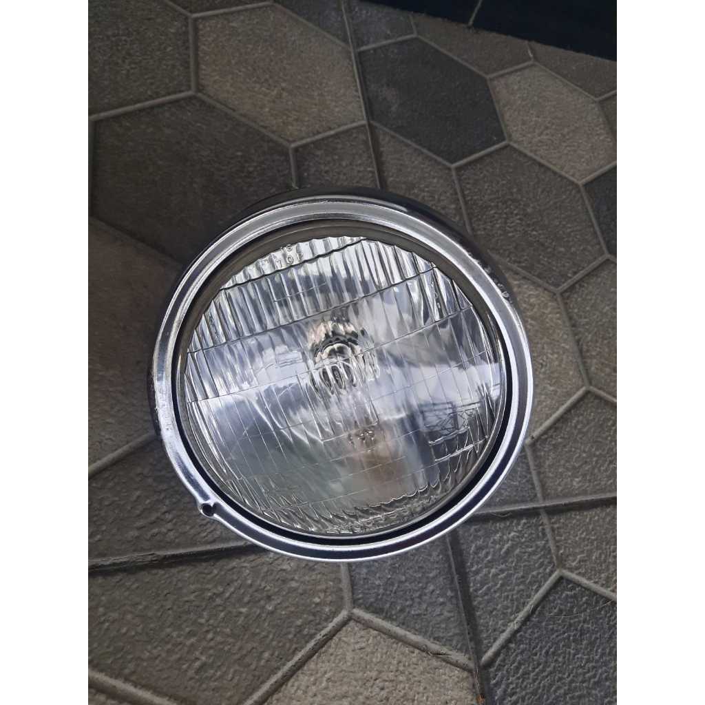 Head lamp headlamp lampu depan lampu utama original kawasaki binter merzy KZ200 Platina