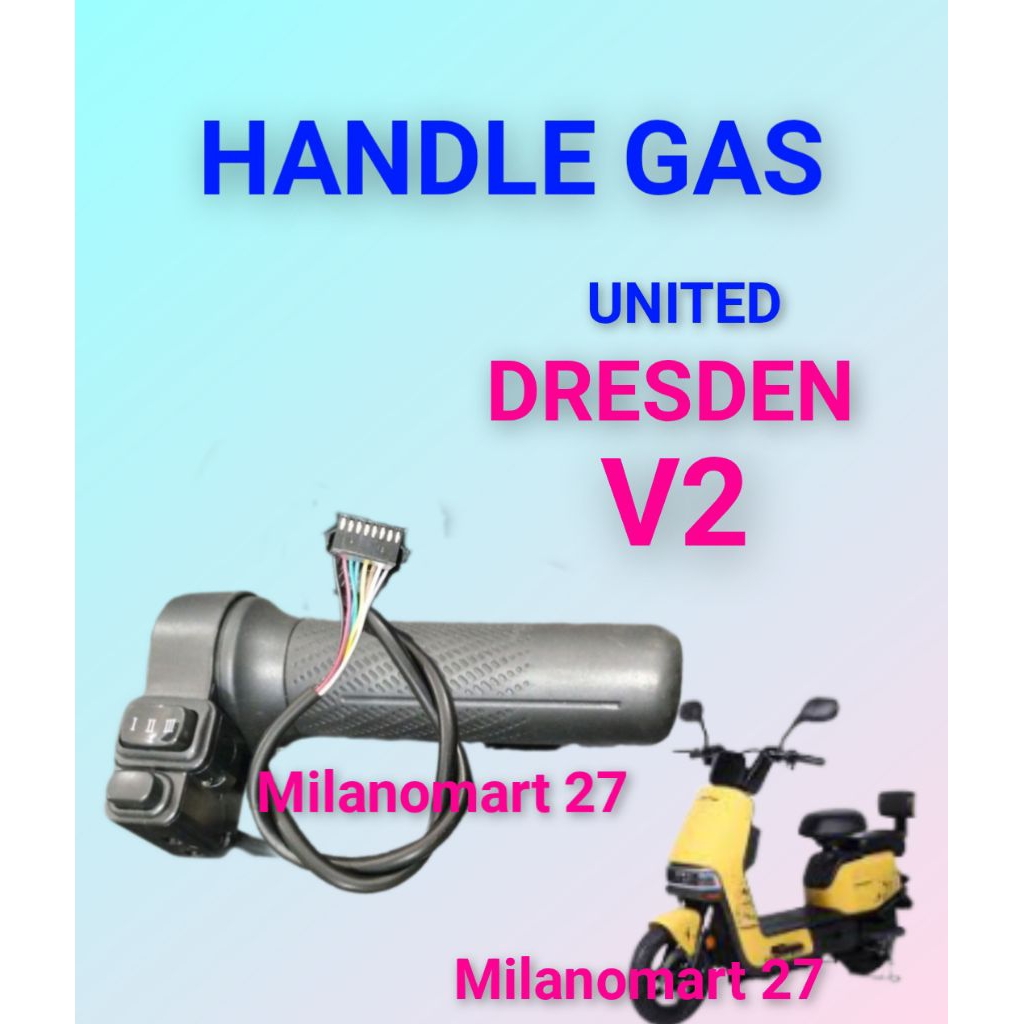 handle gas sepeda listrik united dresden v2 throttle gas sepeda listrik united dresden v2