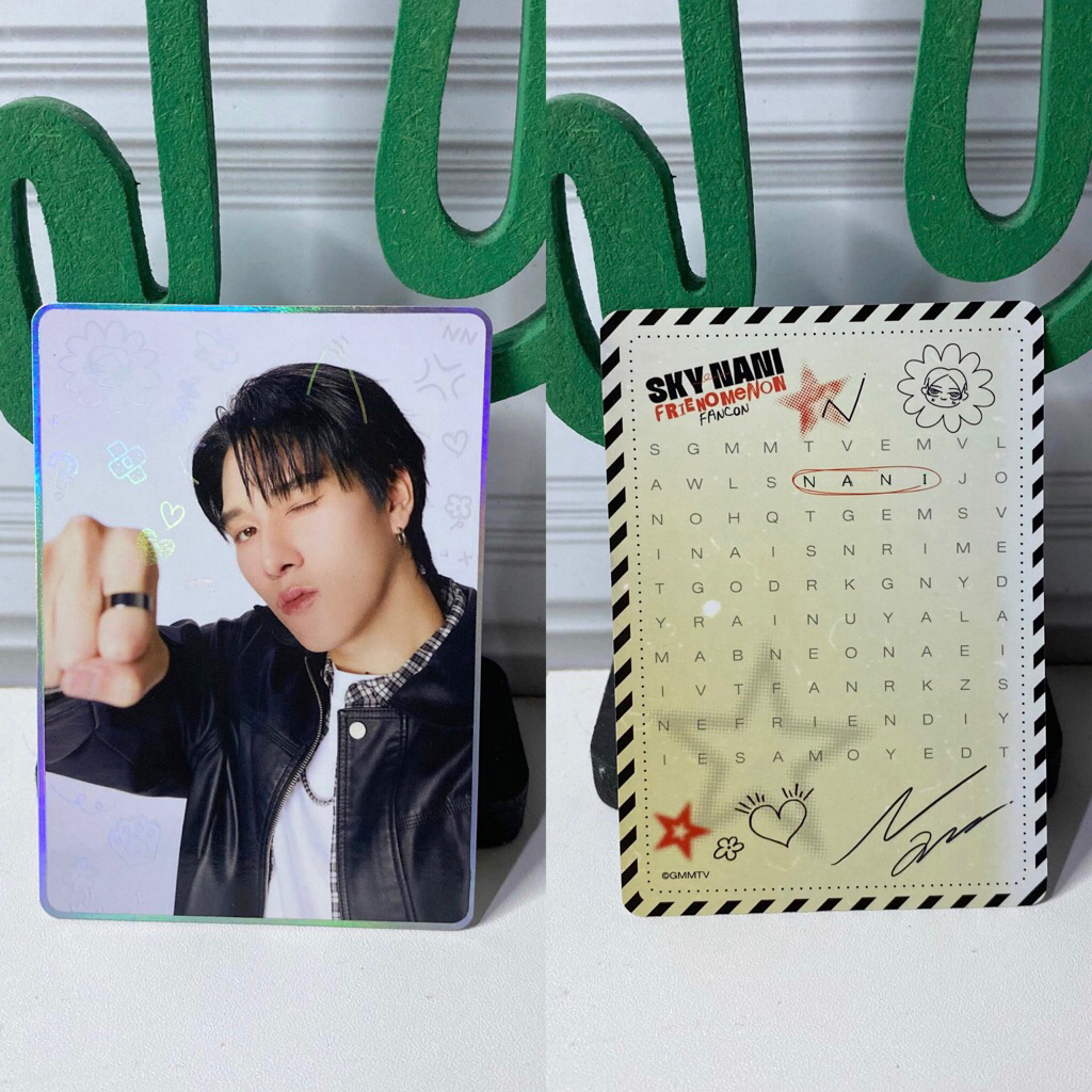 CC SECRET NANI GMMTV COLLECTIBLE CARD FRIENOMENON FANCON GMMTV HIRUNKIT