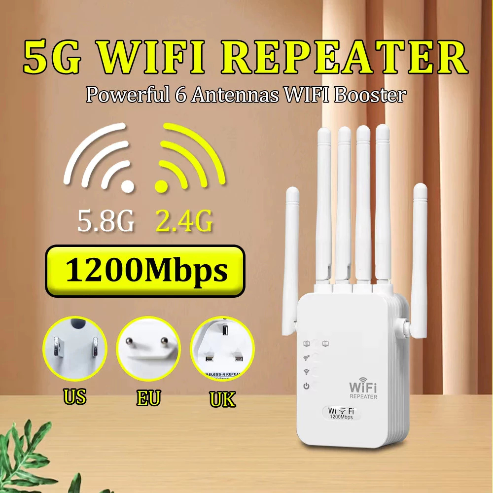 Wifi Repeater/ Penguat Wifi / Extender-Router -Repeater / 5G Wifi Signal Range Extender