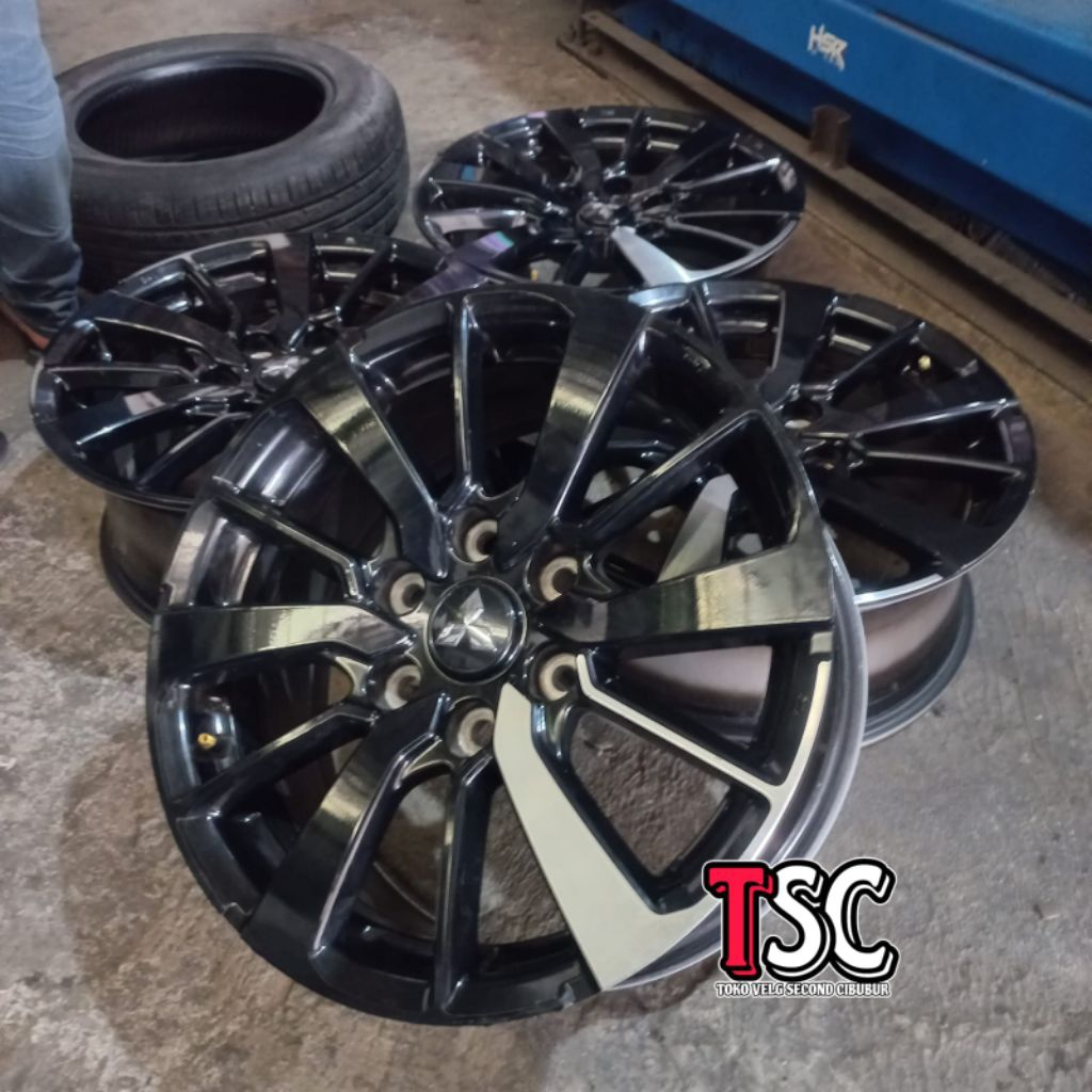 VELG SECOND COPOTAN ORI PAJERO SPORT R18X7,5 PCD 6X139'7 ET 38 TWOTONE