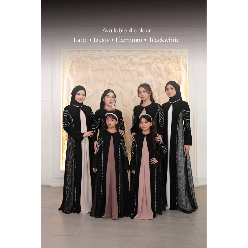 Kamalia Abaya By LNW Fashion Original