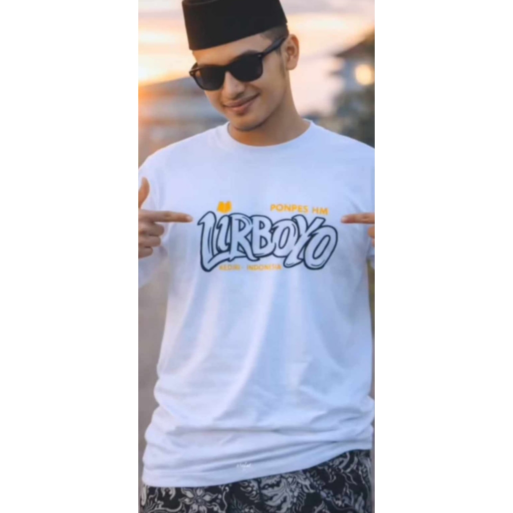 Kaos  New Pria - Wanita  Official LIM Lirboyo Custom Sablon