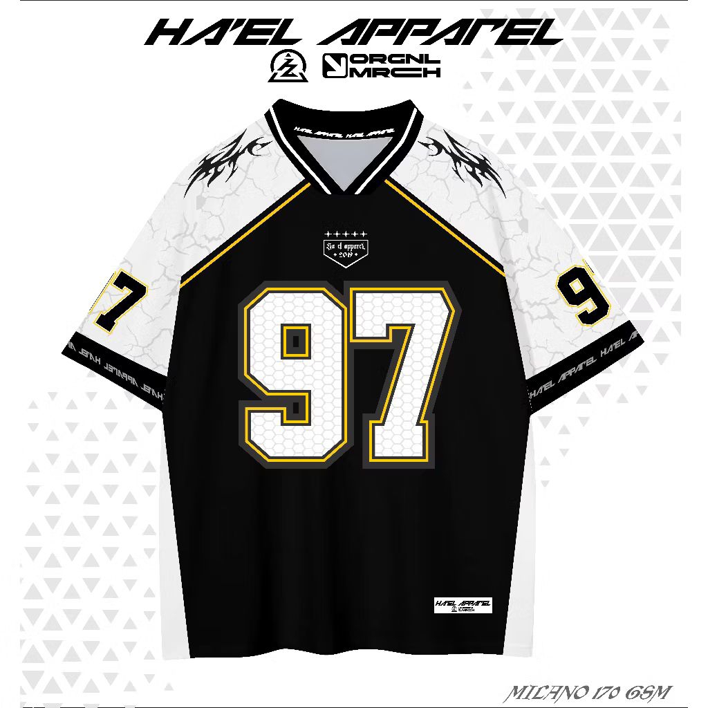 Jersey Boxy Unisex Bahan Tebal Premium | S M L XL 2XL 3XL 4XL 5XL | Jersey Premium Unisex