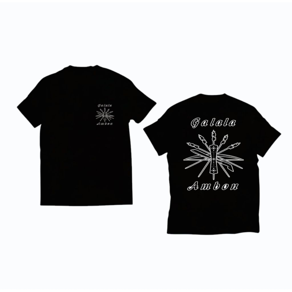 Kaos GALALA AMBON Kaos Tshirt Distro Unisex