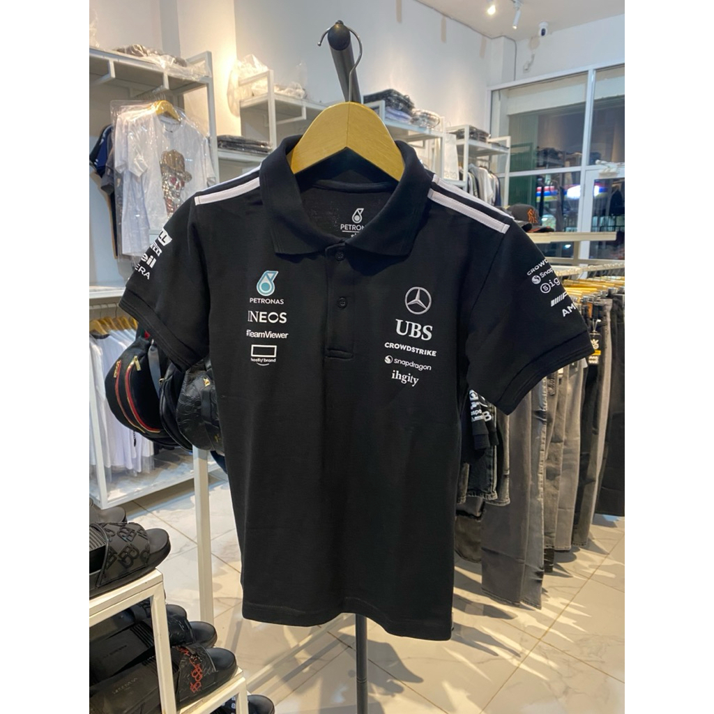 Poloshirt Mercedes AMG Petronas / Kaos kerah Petronas