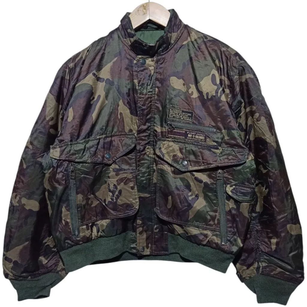Flight jacket bomber G-1 camofulage size L fit XL