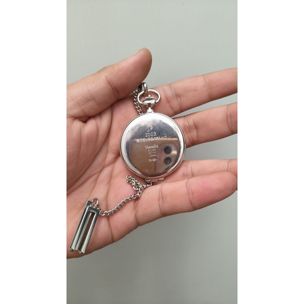Jam Saku Vestalia Seiko Pocket Watch ORIGINAL Murah