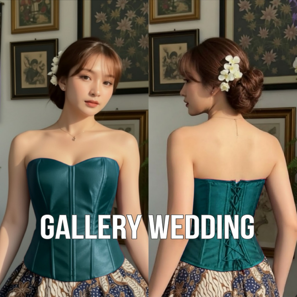 Longtorso satin  | Longtorso kamisol wanita | Kemben bustier kamisol pengantin