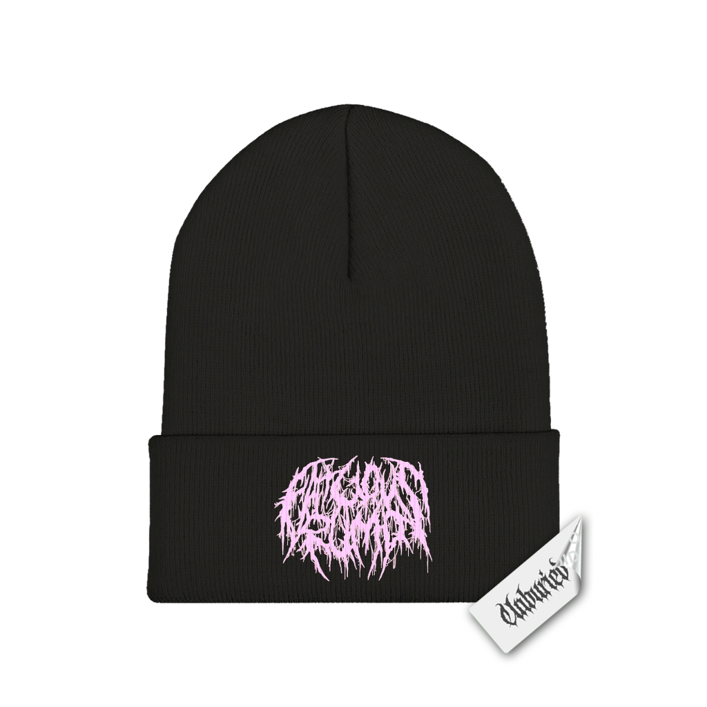 Beanie - Fatuous Rump - Pink Logo