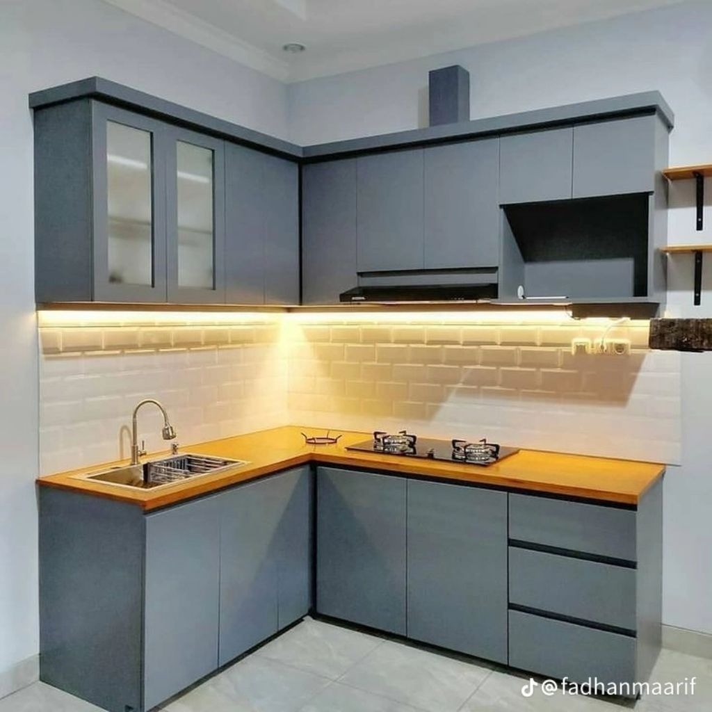 kichen set minimalis/lemari dapur /kichen shet. hpl/kichen set costum