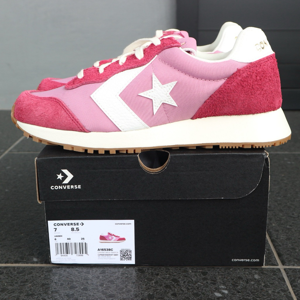 Converse Omega Trainer OX Cliffside Rose Sporty Berry A16538C