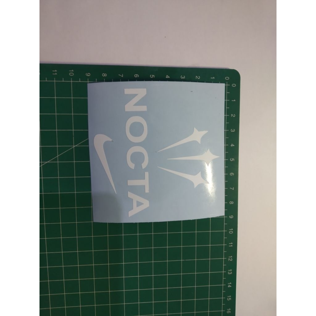 stiker cutting Nike nocta