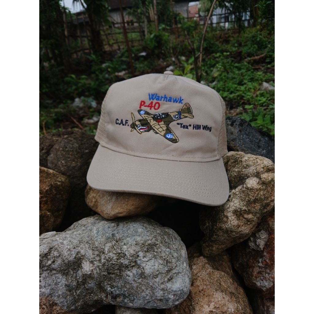 P-40 Warhawk Vintage Snapback Hat