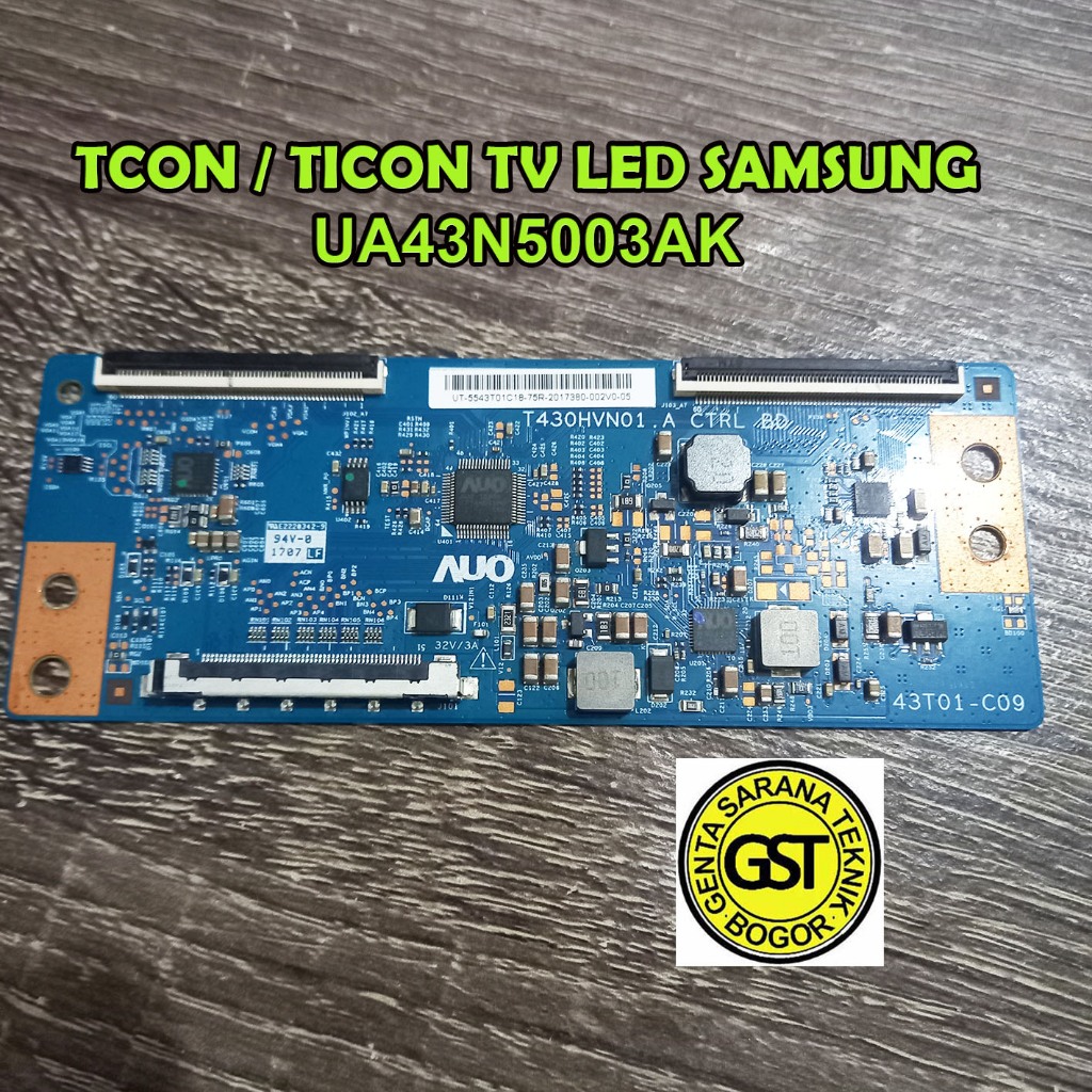 TCON TICON BOARD TV SAMSUNG 43 INCH UA43N5003AK