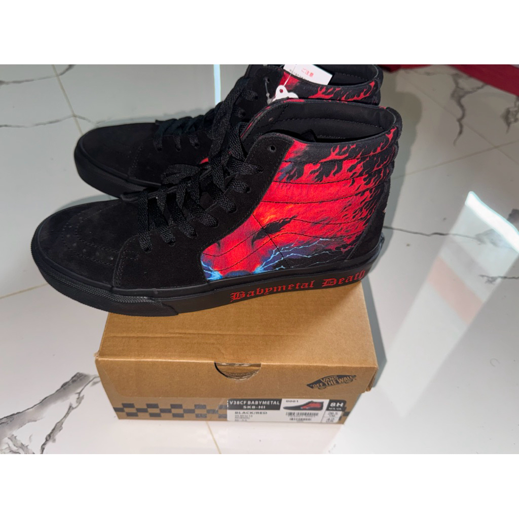 VANS SK8-hi x baby metal japan exclusive
