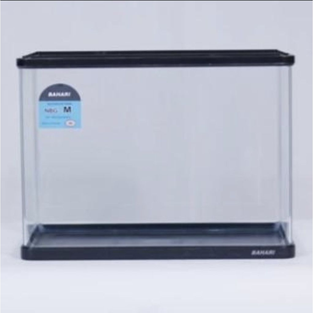 Aquarium Bending Nisso Bahari NBG M ukuran 36cm volume 18L kaca tanpa sambungan [INSTANT ONLY]