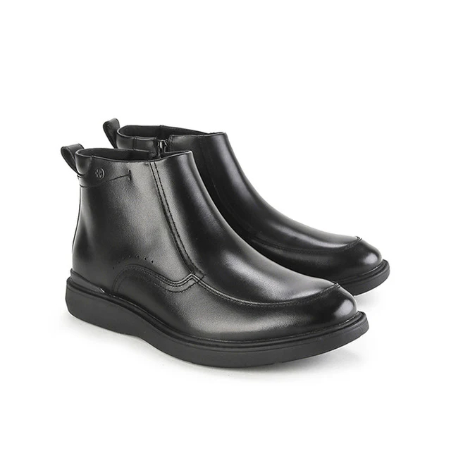 Hush Puppies Alpha Zip Boots in Black