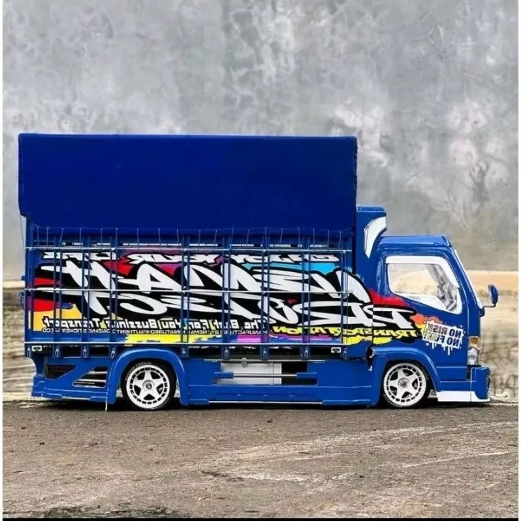 Terlaris Miniatur Truk Oleng Kayu Tahan banting