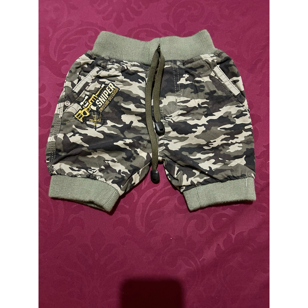 Preloved Celana Loreng Anak 1th